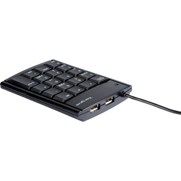 Targus Teclado Númerico Alambrico con Hub USB de 2 Puertos, Compatible con Windows y Mac - Image 2