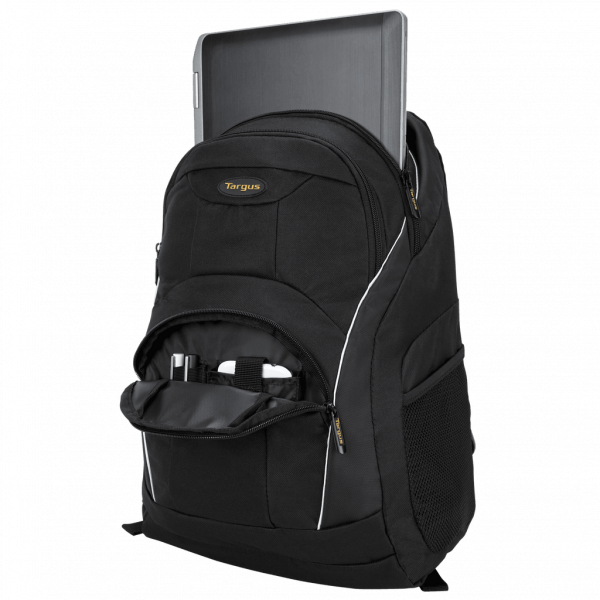 Targus Mochila para Laptop Motor 16 con Funda Protectora Integrada y Bolsillo Interior para Celular - Image 6