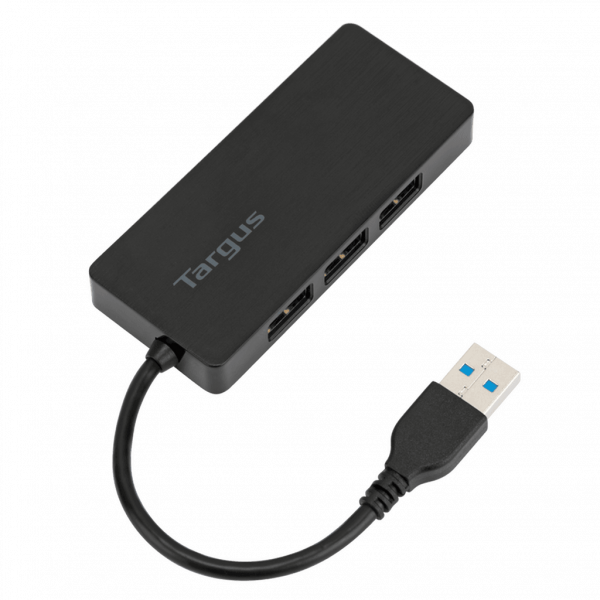 Targus Hub USB con 4 Puertos 3.0 Compatible con Mac y Windows, Protección de Sobrecargas y Cortocircuitos - Image 2