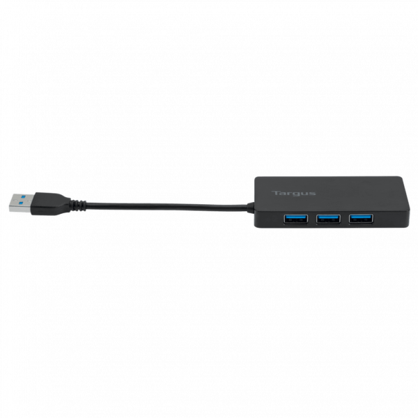 Targus Hub USB con 4 Puertos 3.0 Compatible con Mac y Windows, Protección de Sobrecargas y Cortocircuitos - Image 3