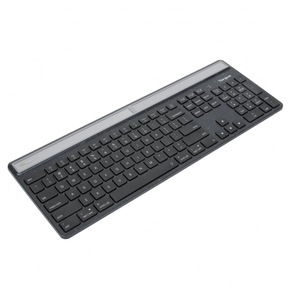 Targus Teclado Inalambrico EcoSmart de Carga Solar con Conexión Hasta a 3 Dsipositivos Bluetooth, Idioma Español - Image 9