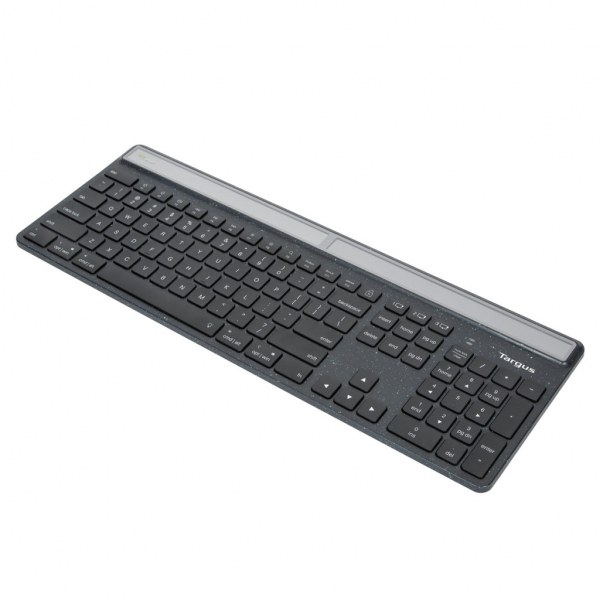 Targus Teclado Inalambrico EcoSmart de Carga Solar con Conexión Hasta a 3 Dsipositivos Bluetooth, Idioma Español - Image 12
