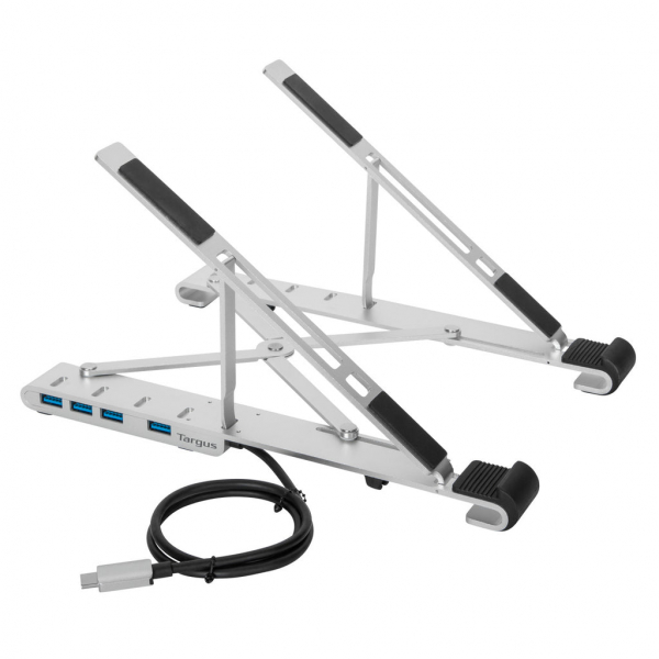 Targus Soporte para Laptop con Concentrador USB Integrado, para Dispositivos de Hasta 15.6 con Ajuste de 5 Posiciones - Image 3