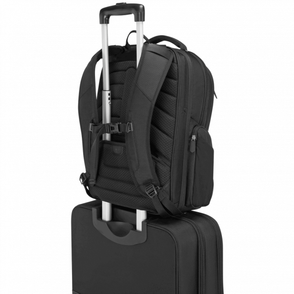 Targus Mochila para Laptop Traveler 15.6 con Protección Lateral y Contra Caídas, Elaborada con Nylon Categoria Militar Resistente al Agua y Desgaste - Image 11