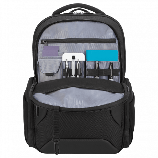 Targus Mochila para Laptop Traveler 15.6 con Protección Lateral y Contra Caídas, Elaborada con Nylon Categoria Militar Resistente al Agua y Desgaste - Image 7