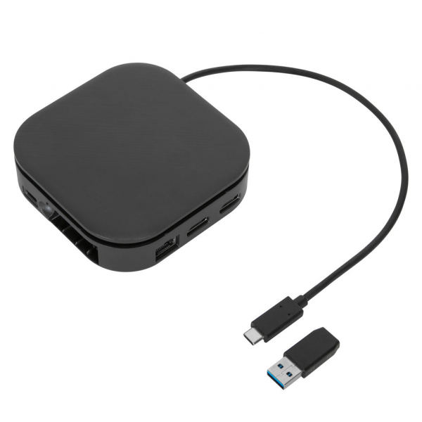 Targus Docking Station, Hub con Puertos de Conexión USB-C (2), USB-A (2), Ethernet, HDMI (2), Admite 2K o HD Doble, Admite PD Pass-Thru de Hasta 80W - Image 2