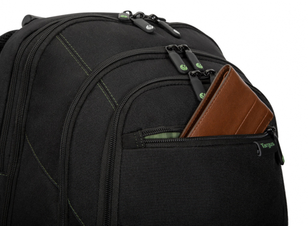 Targus Mochila para Laptop Spruce 15.6 Backpack Ecologica de Material Reciclable con Funda Integrada - Image 14