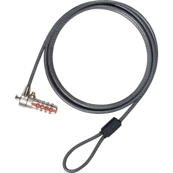Candado Targus T-Lock DEFCON 6.5ft Combinación Preestablecida