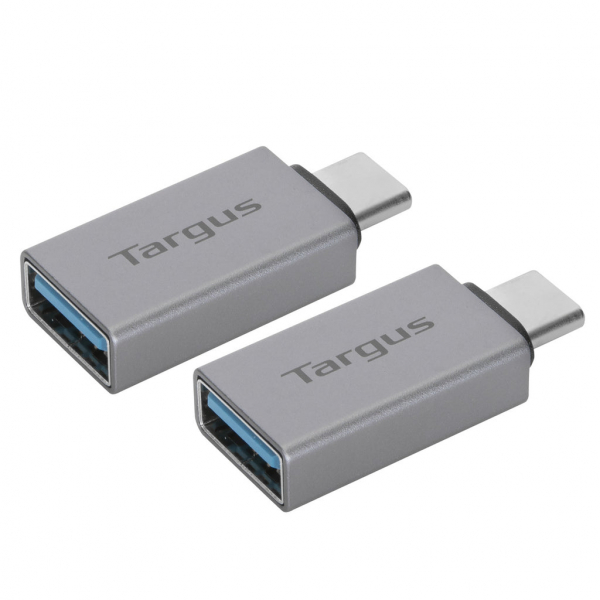 Adaptador USBC a USBA Targus Paquete de 2 Compacto y Elegante