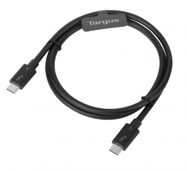 Cable USB-C Targus Thunderbolt 3 0.8m Alta Velocidad de Transferencia
